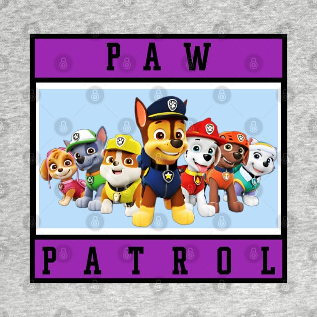 paw patrol by youne street